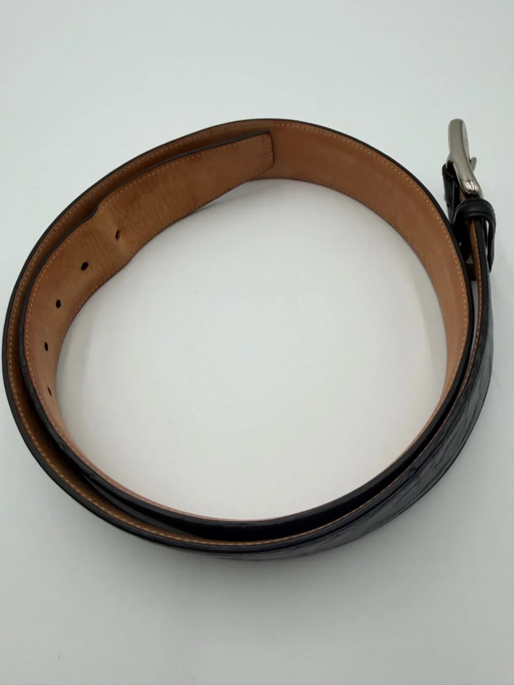 Men’s Coach Harness Buckle Belt Sz 40 - Picture 5 of 8